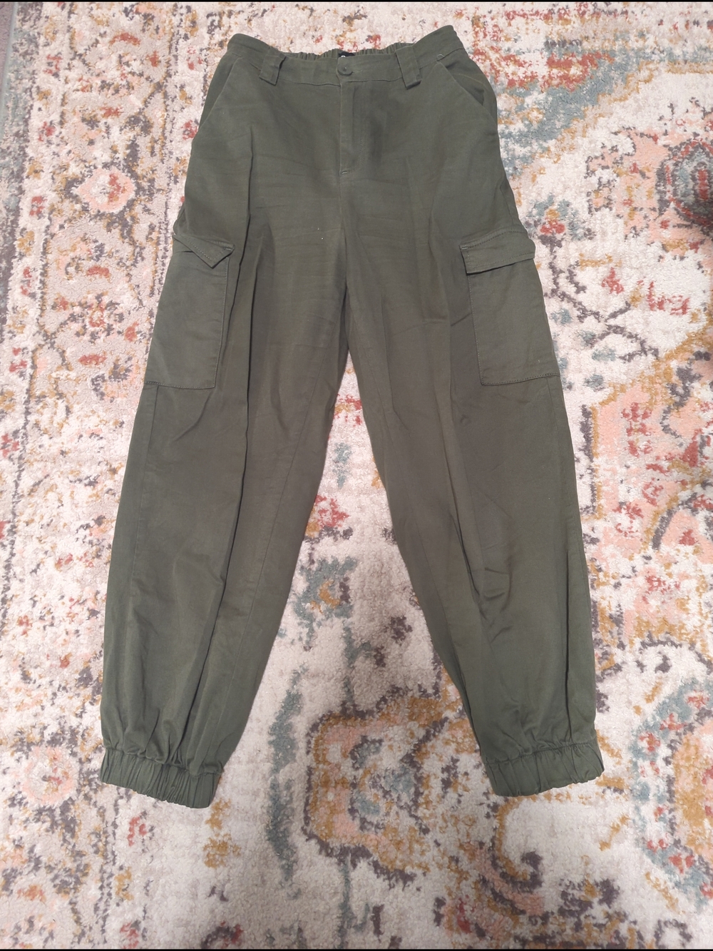 BDG Olive Utility Joggers